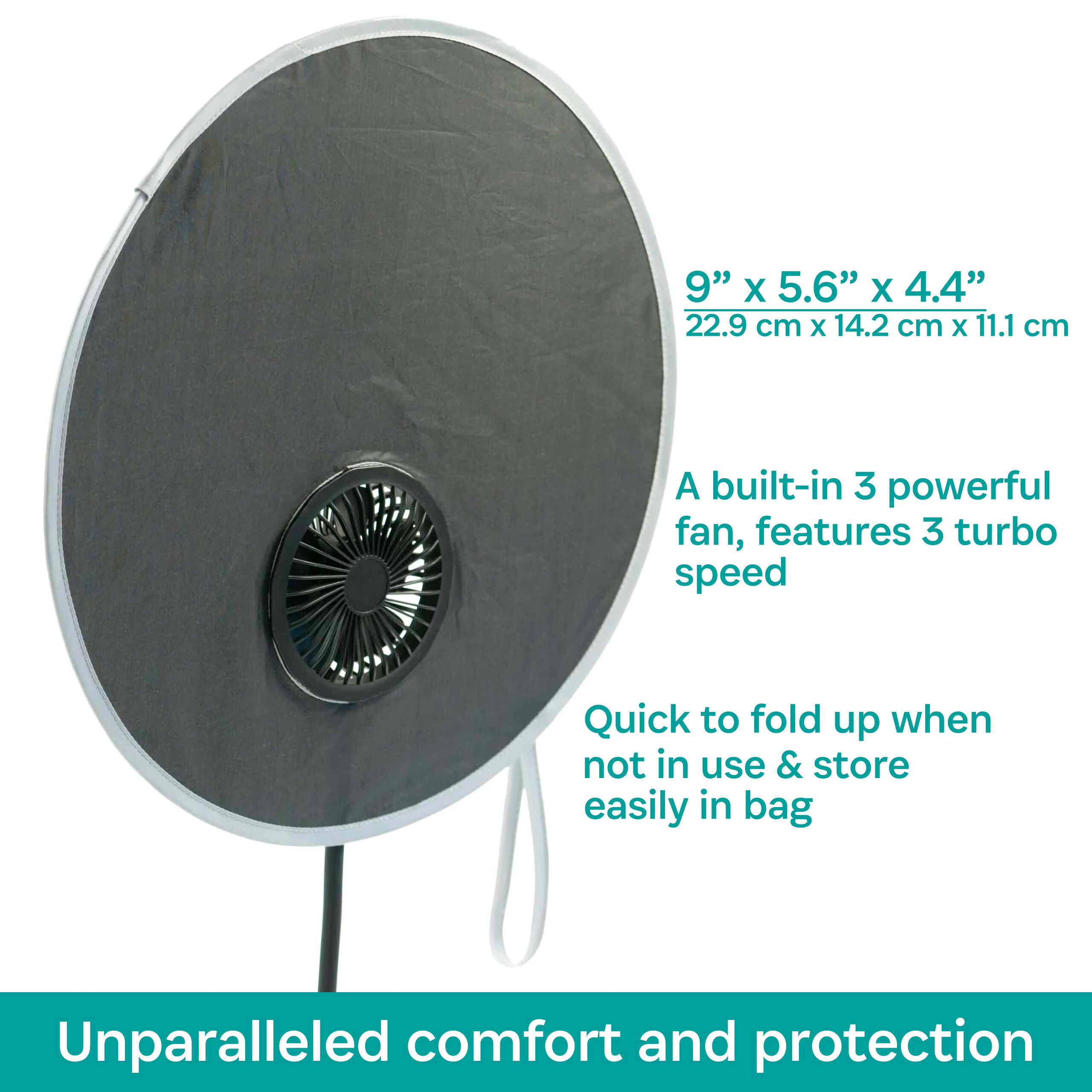 Coolshade Sunshade + Fan - Image 2