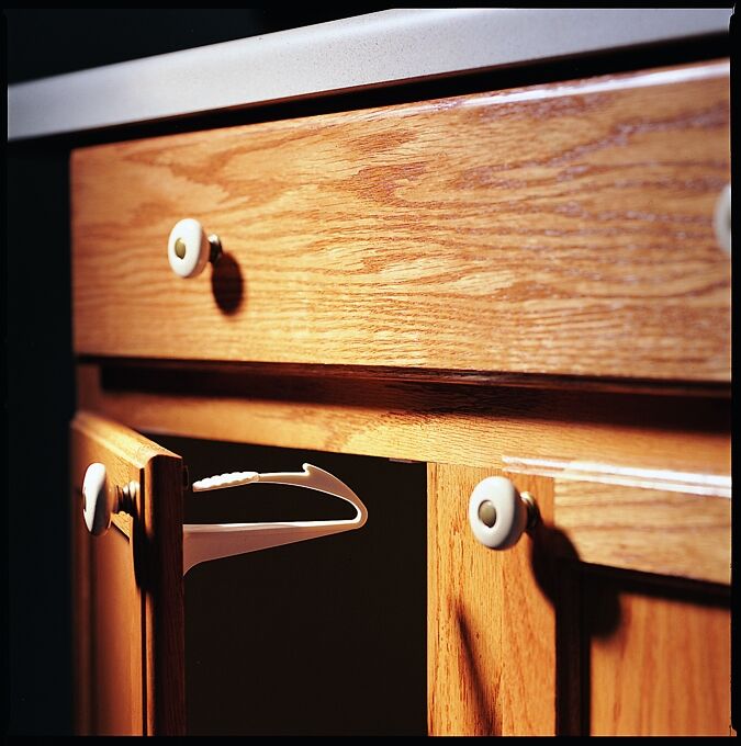 Adhesive Mount Cabinet & Drawer Lock - Image 2